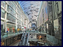 Eaton Centre has 235 stores and was opened in 1977.